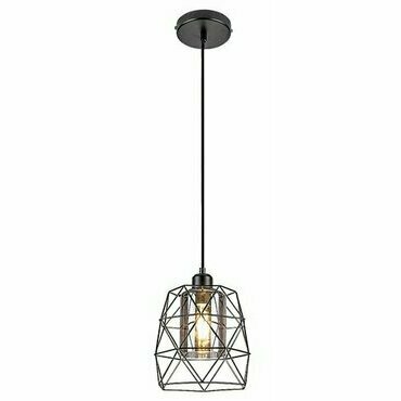 Svítidlo závěsné RABALUX 72111 EMRYS matná černá E27 1x MAX 40W