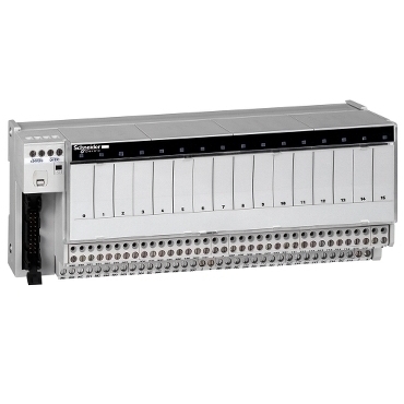 SCHN ABE7R16T210 Výstupní relé svorkovnice Telefast2, 16 kanálů, beznapěťový kontakt (typ relé ABR7S