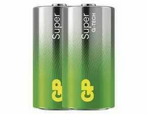 Baterie alkalická GP SUPER B01312 C (LR14) 2PP