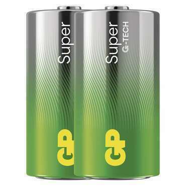 Baterie alkalická GP SUPER B01312 C (LR14) 2PP