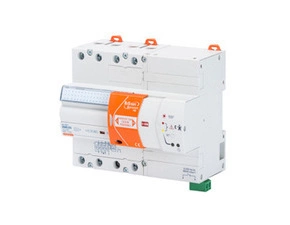 Automatický test a zapnutí chrániče  GEWISS RESTART 4 PÓLY – 25 A TYP A, Idn=0,03 A 400 V – 7 M