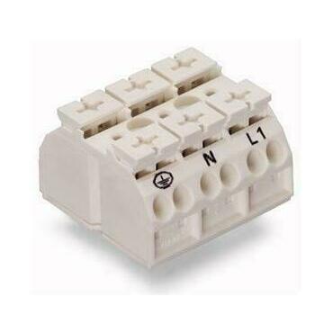 WAGO 862-9603 4vodičová přístrojová přípojná svorka