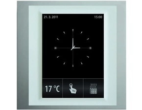 ELKO RFTB-AAL-BIC RF Touch-B_hliník/ledová Ovládací dotyková jednotka - pro montáž do instalační kra