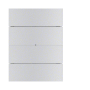 HAG 75164094 Senzor, tlačítkový, 4-násobný, B.IQ, Alu