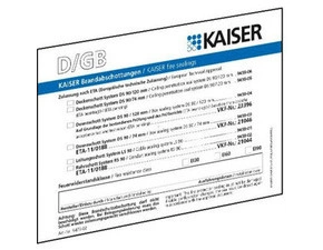 SCHM KA-9473-91 Identifikační cedule