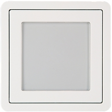 SCHN 227054 ELSO - centrální deska pro mechanizmus LED světla, čistě bílá