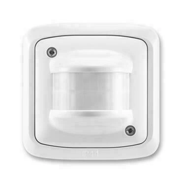 Spínač automatický ABB Tango 3299A-C22184 B, bílá, se snímačem pohybu, kompletní, IP44