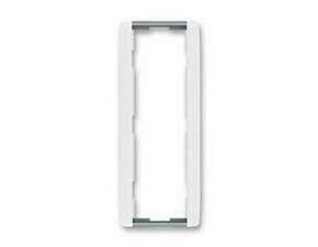 Rámeček trojnásobný ABB Element 3901E-A00131 04, bílá/ledová šedá, svislý