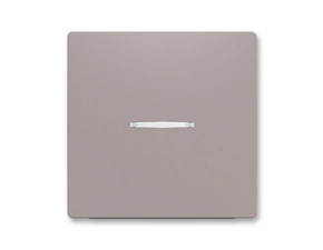 Kryt spínače ABB Zoni 3559T-A00653 244, greige, jednoduchý, s průzorem