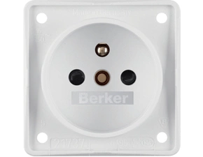 HAG 961952502 Zásuvka se zemnicím kolíkem a dětskou pojistkou, 16 A, 250 V~, šroub. svorky, Integro