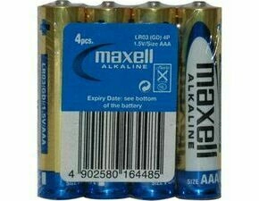 MAXELL LR03/4P Alkaline (BAL:4/40/240ks)