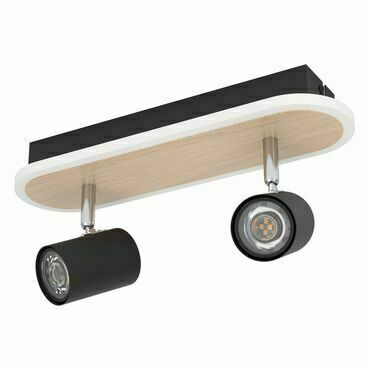 EGLO LED-BALKEN/2 HOLZOPTIK/SW 'RIMBOCCHI'