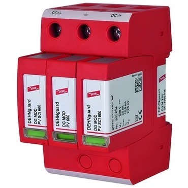 DEHN 952517  Svodič přepětí guard M FM Vícepólový, pro FV aplikace do 15200V DC, s modulem dálko DEH DEHN