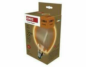EMOS Z5BO11 LED DECO G130OA "O" 4W 220 lm E27 WW+