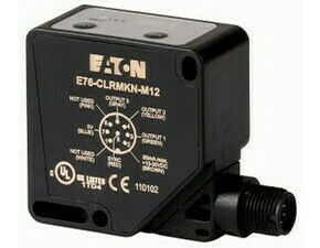 EATON 166928 E76-CLRMKRS-M12 Optický bezkontaktní snímač barvy, 3Z PNP, 8-pin konektor, RS485, Sn: 5