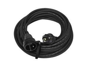 Prodlužovací přívod ECOPLANET FG IP44, 1x zásuvka, 5m, černá