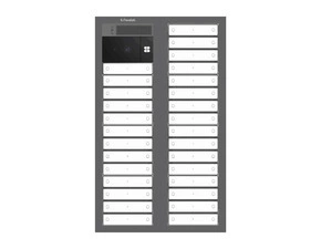 DV SYSTEM: 51 až 58 tlačítek (dělené jm.) + KAMERA (4M+4M) - Do zdi