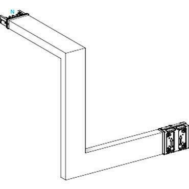 SCHN KSA250DMBL43A 3D koleno 250 A na míru RP 34,1kč/ks
