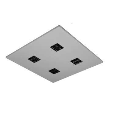 LED panel MODUS ES4000A4BC80/44/625/ND, čtverec 600x600 mm