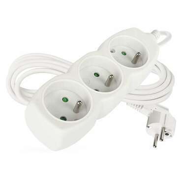 Kabel prodlužovací EMOS P0313, 3Z 3M