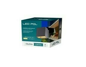 Fasádní a zahradní LED svítidlo LED-POL Falena 6W 1 neutrální bílá