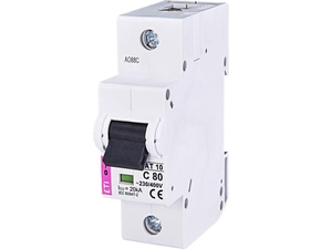 Jistič jednopólový ETI 002131731, ETIMAT 10 1p C80