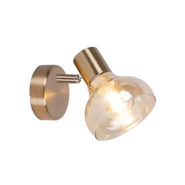 Svítidlo RABALUX 5546 HOLLY antická zlatá E14 1x MAX 40W