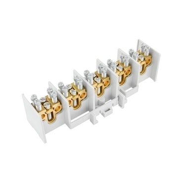 EL 1005171 Svorkovnice stoupací HAK/5/25, nekrytá, 80A, 5pól., každý pól 1x25mm2 a 2x16mm2, na DIN (