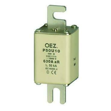 Pojistková vložka pro jištění polovodičů OEZ:08677 P50U10 400A aR, Un AC 1000 V / DC 600 V, aR -