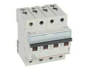 Jistič čtyřpolový LEGRAND 404258 TX3 4P C25 10000A