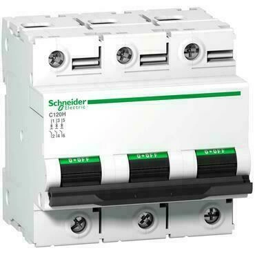 SCHN A9N18469 Jistič C120H 3P 100A C RP 0,64kč/ks