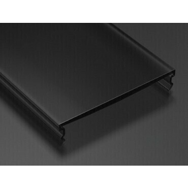 Difuzor GREENLUX CV-PROFIL MIDI FRACTAL PC COVER BLACK 2M (11-3407-20)