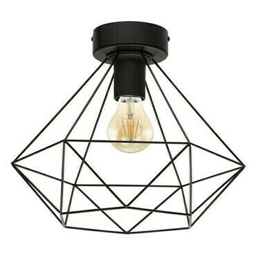 Svítidlo stropní EGLO DL 1 E27 SCHWARZ-MATT TARBES