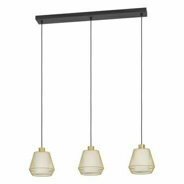 Svítidlo závěsné EGLO HL 3 E27 SCHWARZ MS-GEB.CIUDADELA