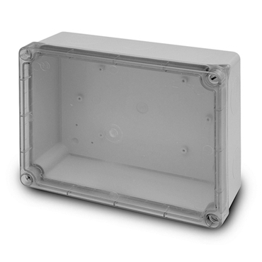 FAM Krabice AcquaBOX 3044 IP55 235x182x95mm průhledné víko, hladké boky