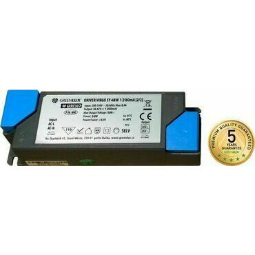 LED driver GREENLUX DRIVER VIRGO 5Y 48W 1200mA [2/2]