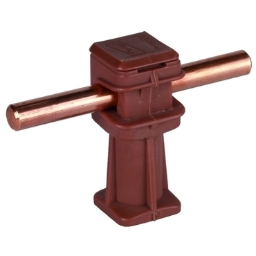 DEHN 204037  Podpěra vedení snap, plast hnědý H 36mm, pro prům. 8mm, se závitem M8 DEHN DEHN