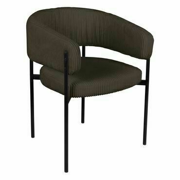 Židle 580×600 h-760mm tmavě šedá MANIRENJA EGLO