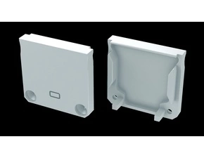 Koncovka profilu GREENLUX EC-PROFIL DILEDA WHITE HT (12-0931-01)