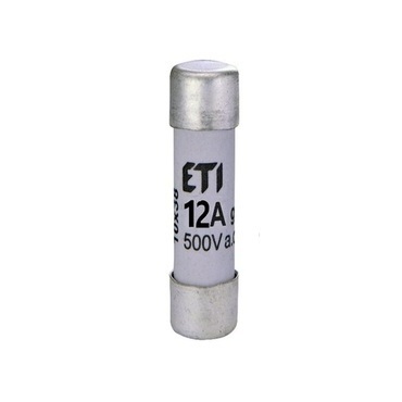 ETI 002620008 pojistka, CH10x38 gG 12A/500V