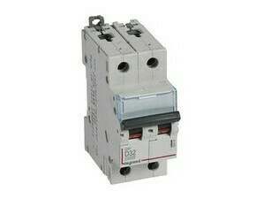 Jistič dvoupolový LEGRAND 409454 DX3 2P D32 10000A/16KA