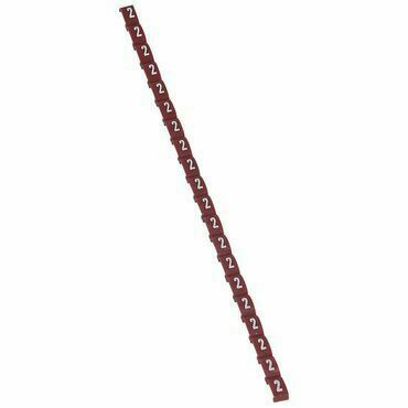 LEG 038402 DUPLIX ZNAČKA 2 ČERVENÁ