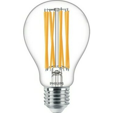 LED žárovka Philips CorePro Bulb ND 150W E27 A67 840 CL G, nestmívatelná, čirá