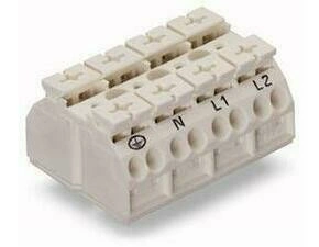 WAGO 862-9634 4vodičová přístrojová přípojná svorka