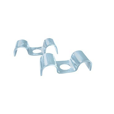 HLS HL P2_10 Kabelová příchytka pro dva kabely pr. 10 mm, fixace šroubem HL S 7,5, splňuje normu ČSN