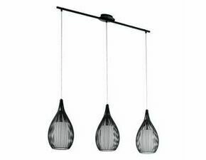 Svítidlo závěsné EGLO HL 3 E27 SCHWARZ WEISS RAZONI