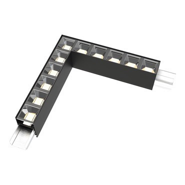 LED svítidlo LED-POL Raggio Black L Connect