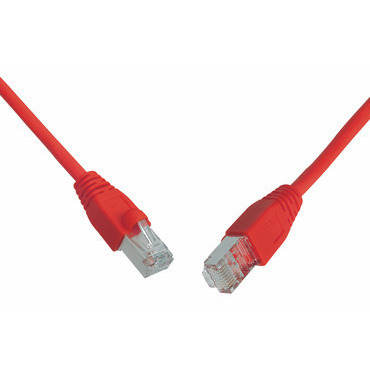 Patch kabel SOLARIX C5E-315RD-20 mB, CAT5E, SFTP, PVC, snag-proof, 20 m, červená