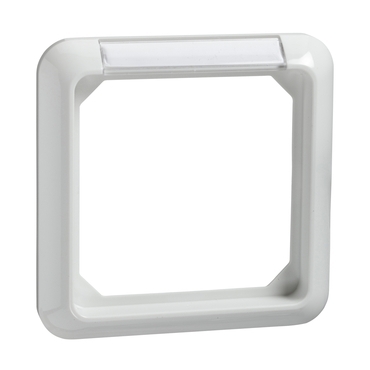 SCHN 224114 ELSO Fashion - krycí rámeček, jednonásobný, čistě bílá