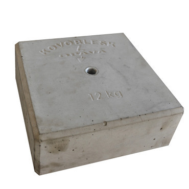 Podstavec betónový KOVO  32728 12kg, závit M16 pro jímací tyč